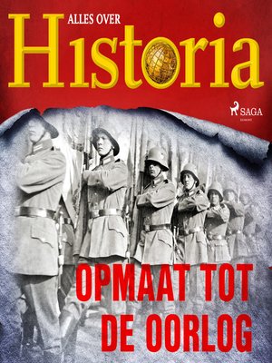 cover image of Opmaat tot de oorlog